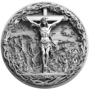Christmas, Jesus, Church, Laser Burn PNG, 3D Illusion,Laser Engrave file, Laser Engraving File, Laser Burn File, Laser Cut Files, Laser Burn Files, 3d Laser Files, Plaque, Xtool file, Lightburn file, Glowforge File, Co2 Laser File