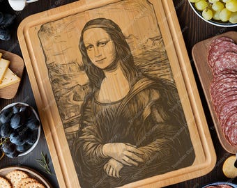 Chopping Board SVG, Charcuterie Board SVG, Cutting Board SVG, Kitchen Vector Laser Burn, xTool, Glowforge, Sculpfun Laser Engraving File