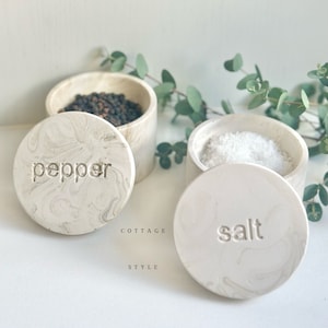 Pinch Pots, Tableware, Housewarming Gift, Home Decor, Eco Gift, Eco Living, Salt n Pepper, Christmas Gift