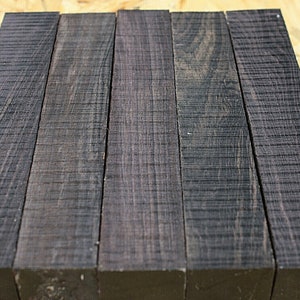 African Blackwood 28mm SQ Stiftrohling / Drehspindel 150-300 x 28 x 28mm Grad A luftgetrocknet 5+ Jahre
