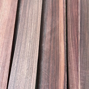 Indian Rosewood guitar fingerboard / boxmaking wood 535 x 60-70 x 9mm kiln-dried GRADE A