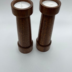 Handmade tea light candle holders (Set of 2)