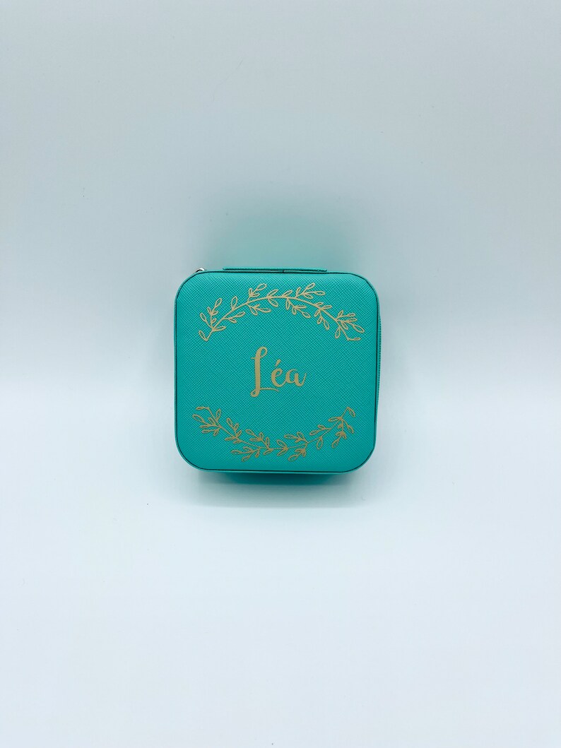 1 Personalizable Gold JEWELRY BOX // Ideal Women's Gift Mother's Day