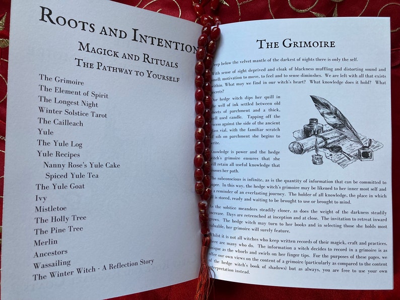 The Hedge Witch's Grimoire Magick and Rituals Celebrating December and Yule image 2