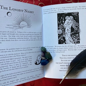 The Hedge Witch's Grimoire Magick and Rituals Celebrating December and Yule image 4