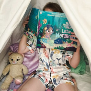 Girls mermaid 2024 pyjamas