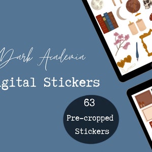 Dark Academia Stickers for Digital Notebook - adludesign's Ko-fi Shop -  Ko-fi ❤️ Where creators get support from fans through donations,  memberships, shop sales and more! The original 'Buy Me a Coffee