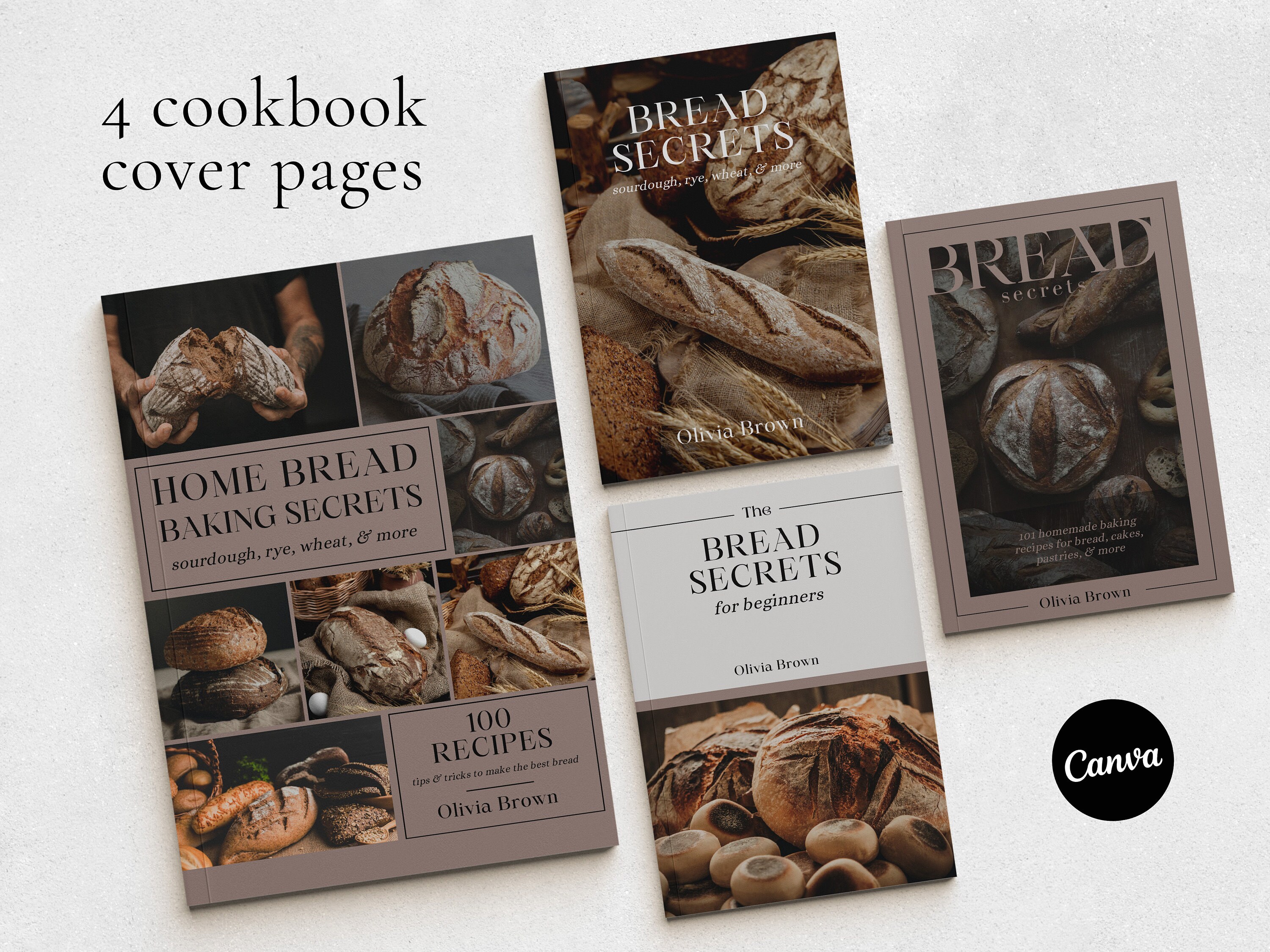 Cookbook Template | Editable Recipe Book Template | Printable Recipe ...