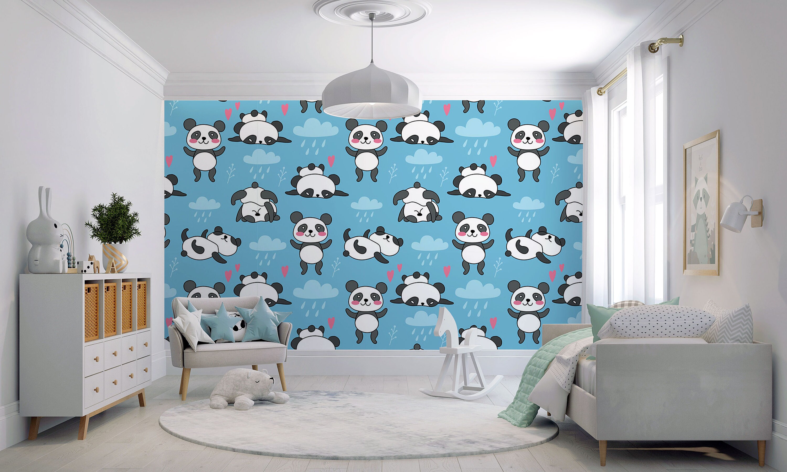 Panda Wallpaper - Etsy Ireland Panda Wallpaper - Etsy Ireland