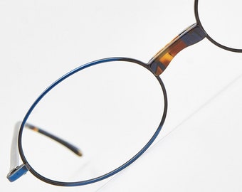 Occhiali da vista ovali anni 2000 ALAIN MIKLI 1138 Occhiali da vista vintage Y2K,occhiali ovali,occhiali hipsters,occhiali Alain Milki,occhiali fatti a mano