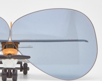 RAY BAN AVVIATOR 55 mm for sunglasses, blue polarized lenses