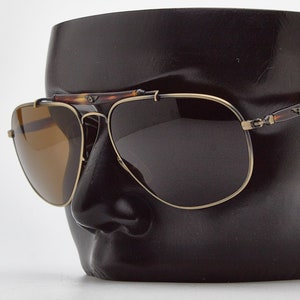 GALILEO PILOT 01/Aviator eyeglasses,Men's Glasses 80s,Aviator glasses,1980s sunglasses,golden eyeglasses,oversized eyeglasses,aviator frames