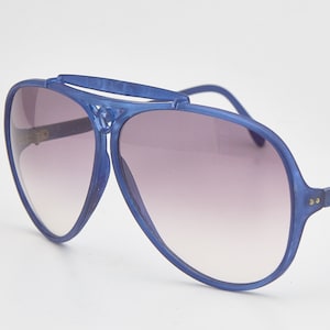 vintage MIRAGE Cristian 80s sunglasses oversized sunglasse,oversized eyeglasses,aviator goggles,blue sunglasses ,vintage sunglasses 1970s