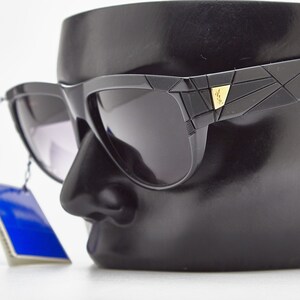 Woman Vintage Sunglasses 1980 / YSL Yves Saint Laurent Paris Marrakech 8857-1 Y / Gradient Lenses  / Sexy Lady&#39;s Oversize Eyewear