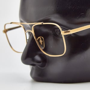 NOS 20/000 Gold Plated Vintage Eyewear from 1960 OPO 1072 50/20 Caravan Metal Frame Woman Glasses Man Retro Eyewear Eyelasses Newer Worn