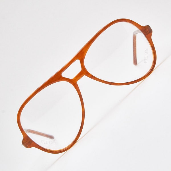 Vintage eye glasses 80s,FILOS 2290,Aviator eyeglasses,Men's Glasses 80s,tortoise eyeglasses,tortoise aviator eyeglasses 1980s vintage