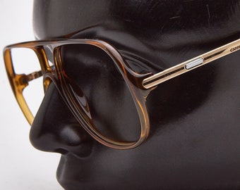 CARRERA eyeglasses aviator 5302 golden glasses oversized eyeglasses,Pilot eyeglasses,Carrera VARIO, vintage eye glasses 80s, aviator glasses