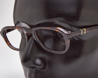 vintage 80s eyeglasses vintage PERSOL eyeglasses PERSOL RATTI Jolly chunky eyeglasses oval,tortoise eyeglases 1980s, tortoise glasses