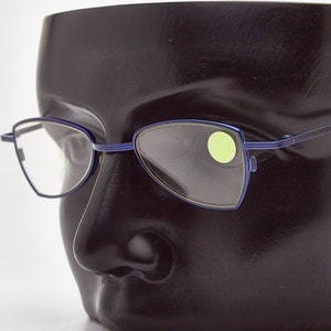 Eye glasses frames THEO DUPONT Pure TITANIUM blue and black eyewear titanium frame glasses womans sunglasses