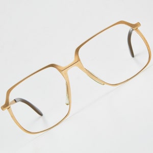 eyeglasses MARWITZ frame 7612 /oversized eyeglasses/gold eyeglasses/golden glasses/aviator goggles/aviator eyeglasses/golden frame