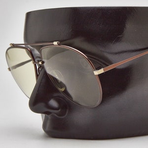 Vintage Men's Sunglasses 1980s/ZEISS sunglasses 9371 2241 60  Umbramatic Photochromatic Lenses/Pilot sunglasses Oversized sunglasses Aviator
