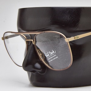 Vintage eye glasses 80s/Robert Claude/Aviator eyeglasses,oversize sunglasses aviator glasses,glasses 1980s sunglasses/gold eyeglasses