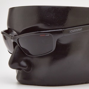 Vintage Men&#39;s Y2K Sunglasses CARRERA STORM Black eyeglasses,Pilot Oversize Eyeglasses, Aviator Eyewear,sport sunglasses,rave glasses