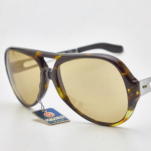 vintage sunglasses 1960 MAGONIO 505 Exclusive sim. Elvis Presley Tortoise eyeglasses-aviator sunglasses-oversized sunglasses-aviator goggles