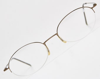 vintage GIORGIO ARMANI lunettes GA27/lunettes marron/lunettes ovales/monture ovale marron/lunettes marron/lunettes vintage/moda Y2K