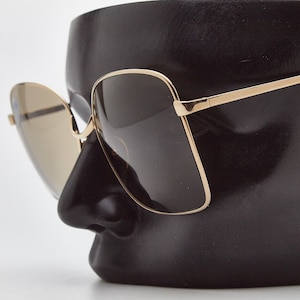 FILOS 2727 /sunglasses oversized/gold eyeglasses/butterfly sunglasses/women&#39;s eyeglasses/sunglasses 1980s/golden frame/oversized eyeglasses