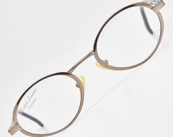 vintage bril jaren '90/vintage POLO RALPH LAURENT brillen 248 47 /ovale brillen/schildpad brillen/zilveren brillen/schildpad bril