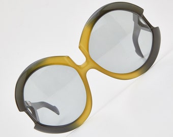 Gafas de sol vintage de la década de 1980 gafas OPTYL/gafas de sol de gran tamaño/gafas locas/gafas redondas/gafas redondas/gafas de hombre ardiente