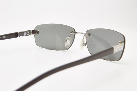 Y2K Eyewear Vintage glasses rimless sunglasses Y2… - image 7