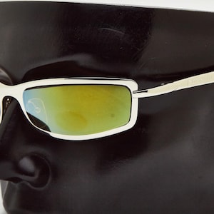 Y2K Eyewear Vintage sunglasses Y2K cyberpunk sunglasses rave / DUNLOP DU1063 /rave sunglasses /narrow sunglasses/ oversize sunglasses brown