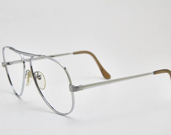 Vintage Man Eyewear 1980's/ ASDOR 1218 56-18 135 Aviator Retro