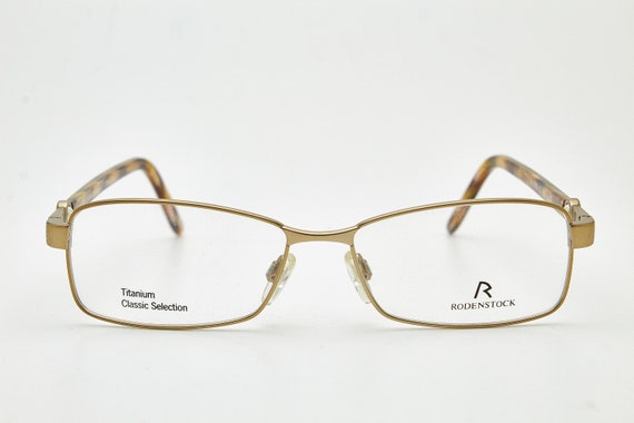 Vintage RODENSTOCK eyeglasses R4783 C 54*15 gold … - image 2