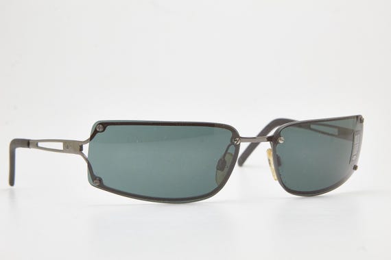 Y2K KILLER LOOP Rectangle Glasses – Geometric Min… - image 8