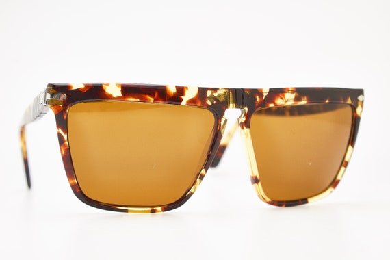 Vintage Man Sunglasses by PERSOL RATTI 801 Tobacc… - image 5