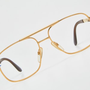 eyeglasses RODENSTOCK frame 2224 /oversized eyeglasses/gold eyeglasses/golden glasses/aviator goggles/aviator eyeglasses/golden frame