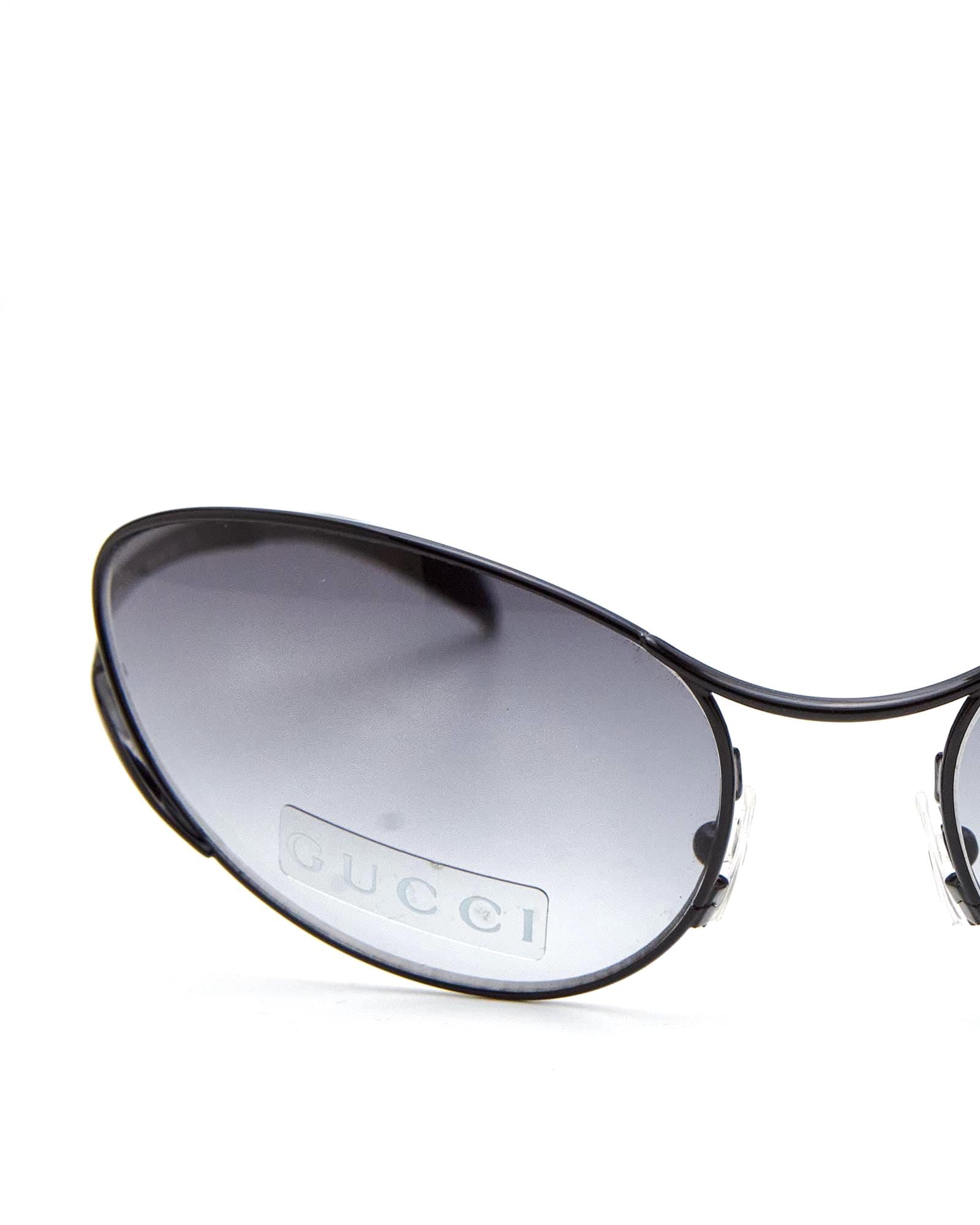 Vintage 90s Gucci Sunglasses Black - Etsy