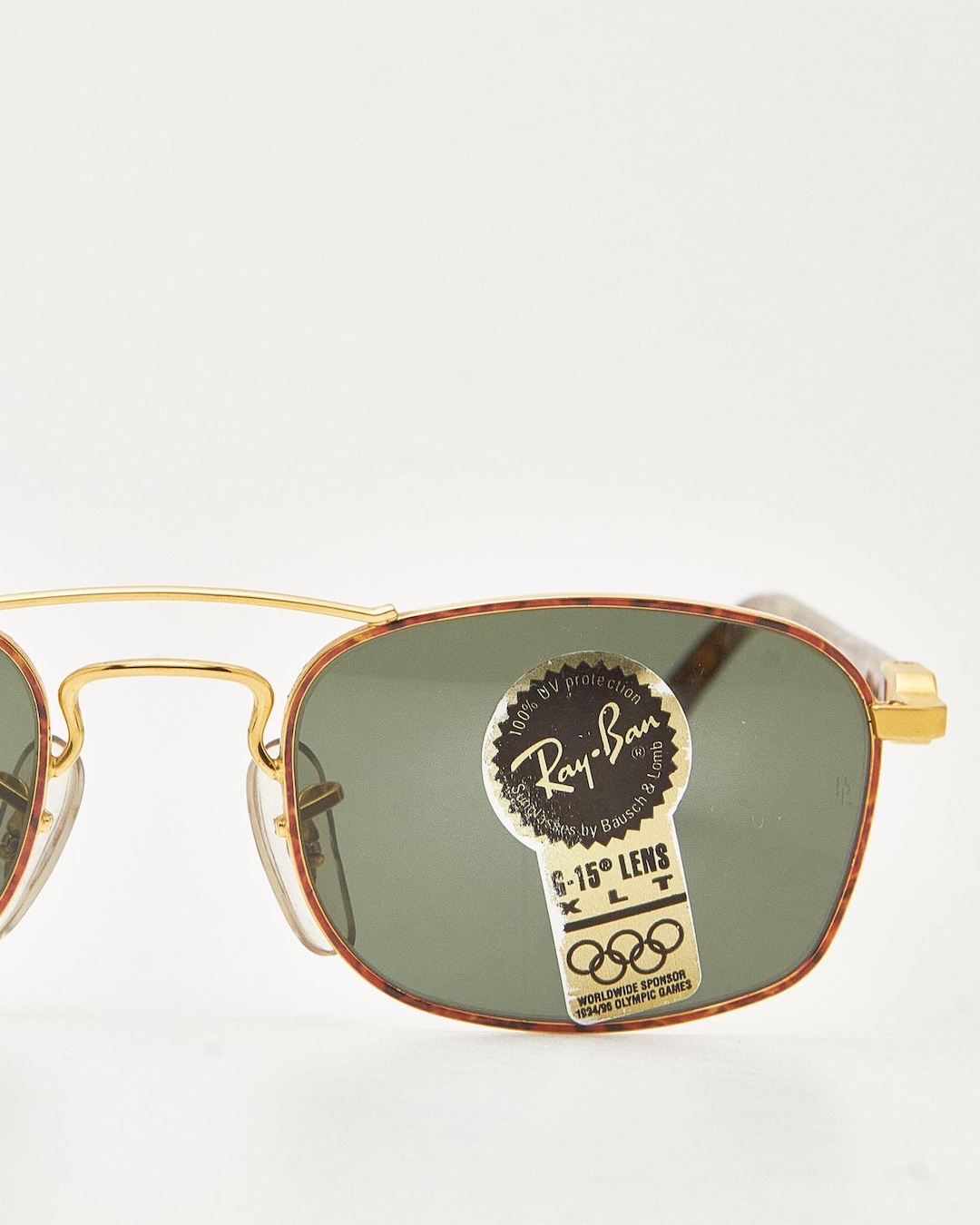 Sunglasses RAY BAN Chaos Square W2007 XYAW Gold Tortoiseshell Bold