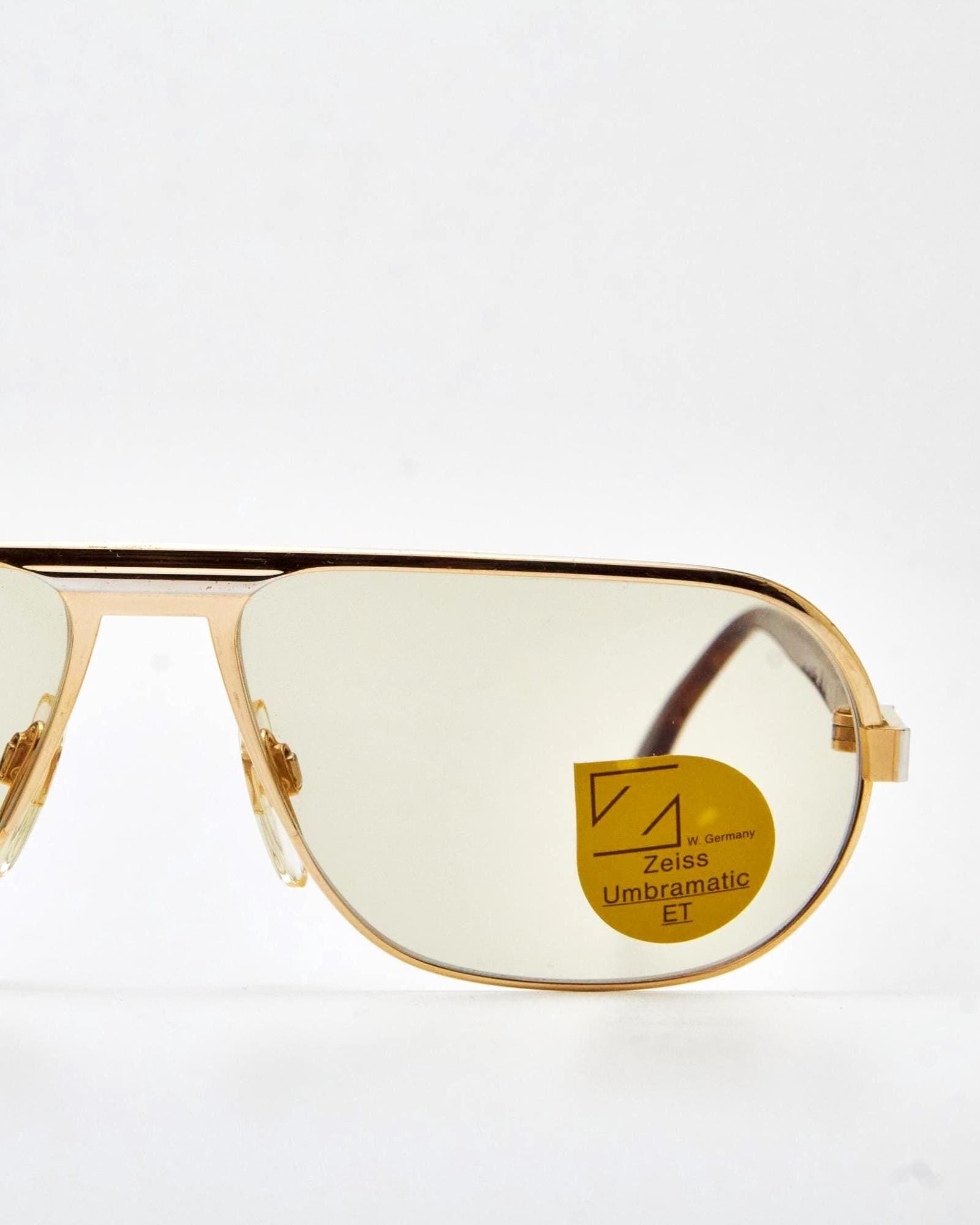 ★ Davidoff ビンテージ 眼鏡 フレーム ダビドフ 鼻メガネ風 Davidoff Vintage Small Square Aviator Eye Glasses. Well