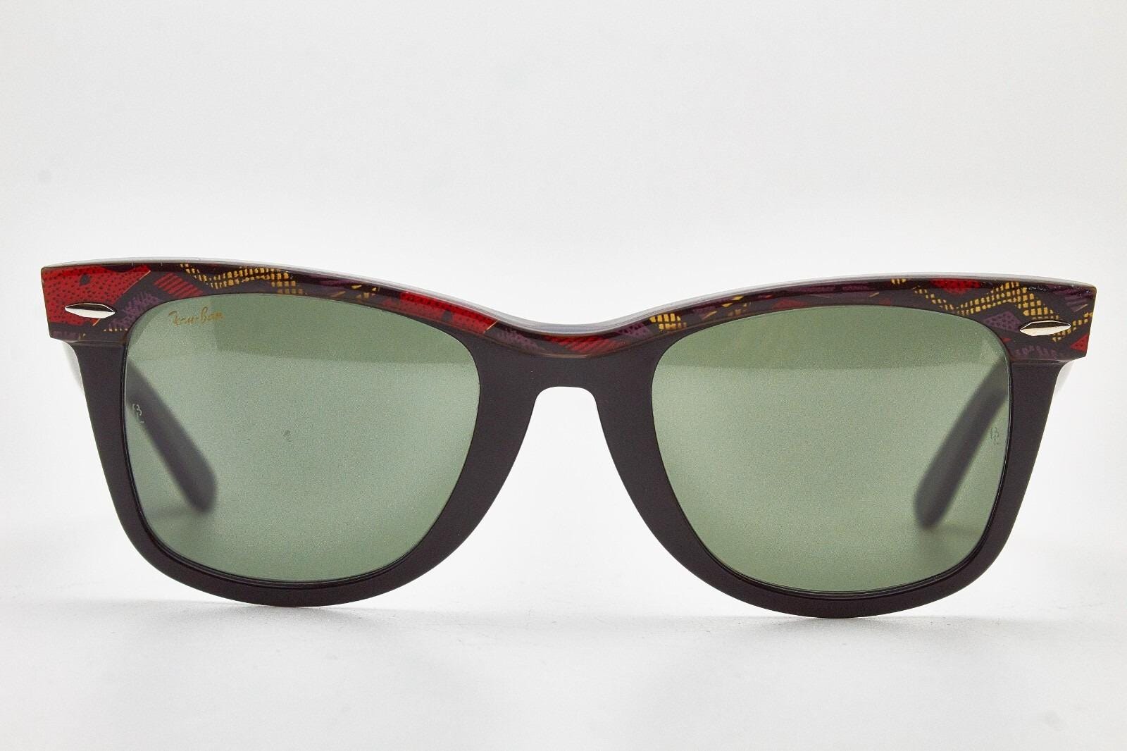 Vintage Ray-ban Wayfarer 5022 Olympic Series Sunglasses 90s USA