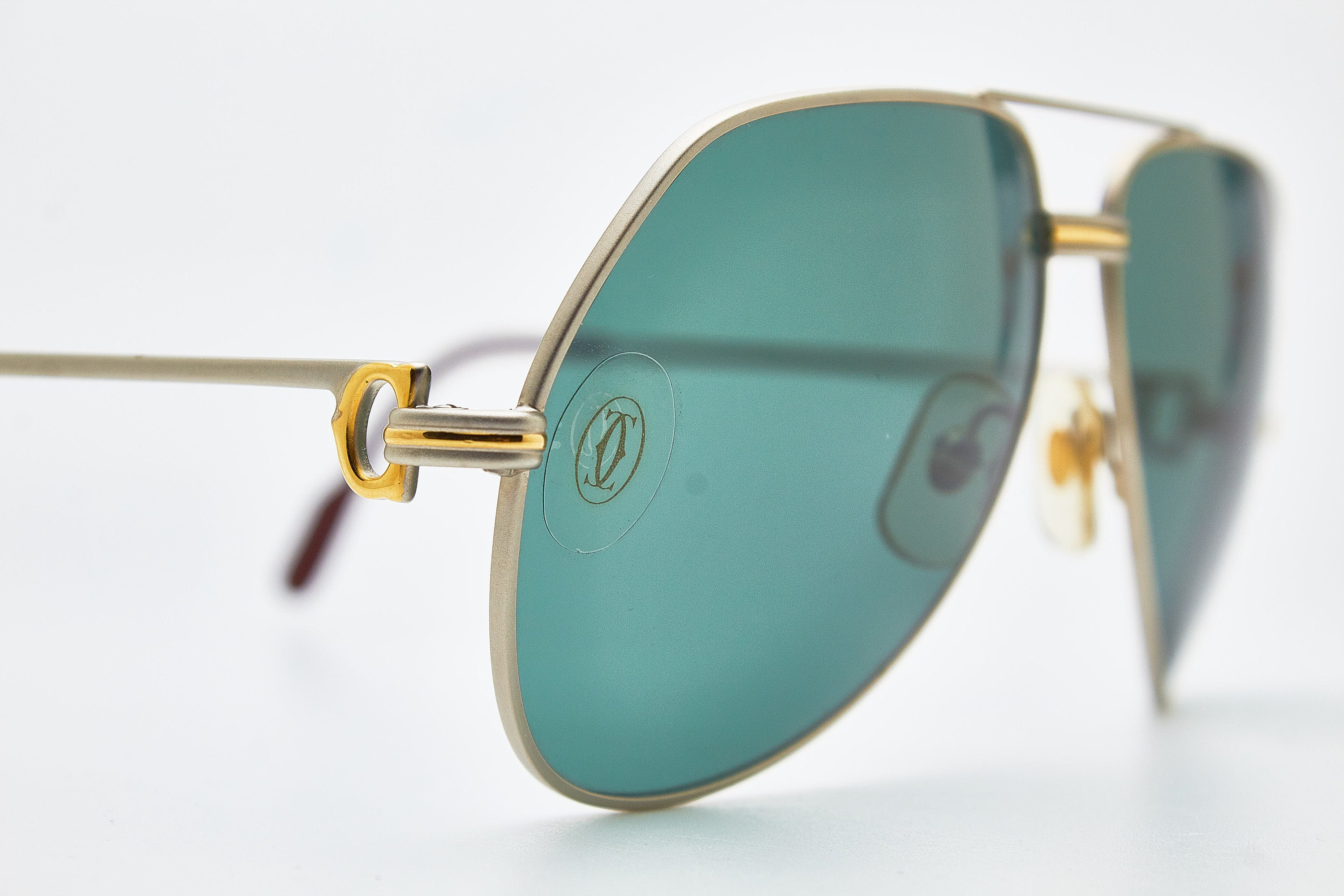 Vintage CARTIER Sunglasses Paris VENDOME Louise TITANIUM 24k Vintage CARTIER Sunglasses Paris VENDOME Louise TITANIUM 24k