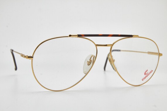 Vintage Men's 1980s Sunglasses CARRERA 5349 40 Fr… - image 4