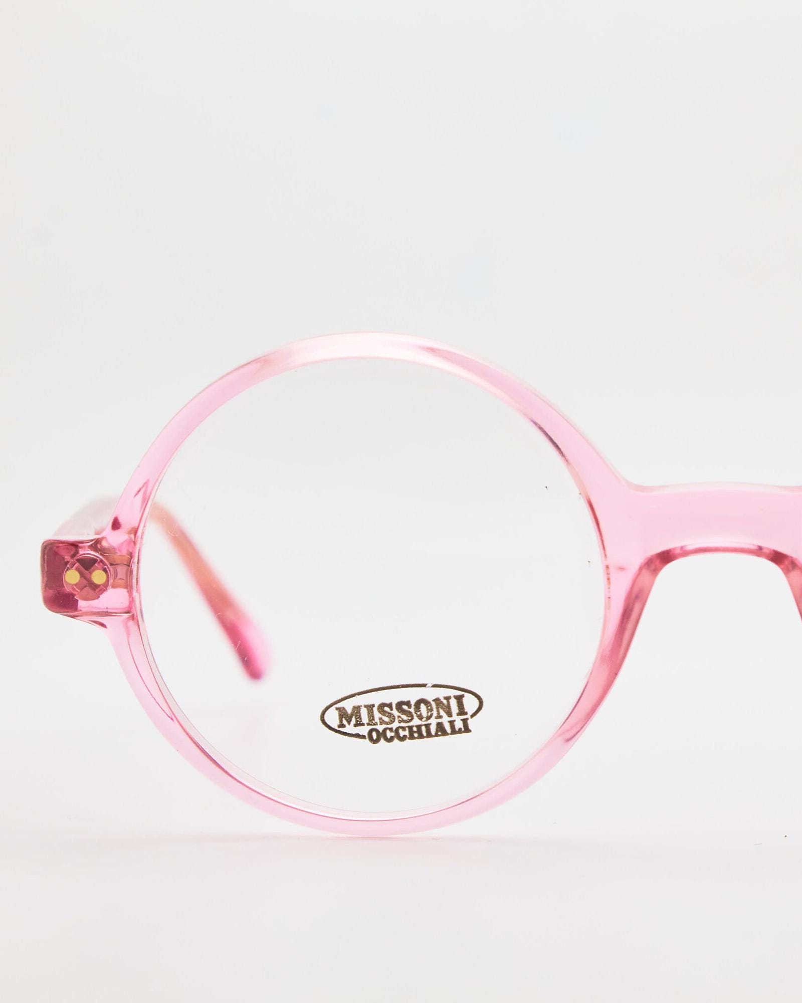 Missoni Pink Acetate Glasses Women\'s (Frames) Missoni Prescriptible Glasses MIS 0173 Pink Havana/Clear main image 4