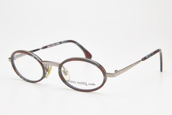 oval eyeglasses ALAIN MIKLI PARIS 1737 Vintage ey… - image 3