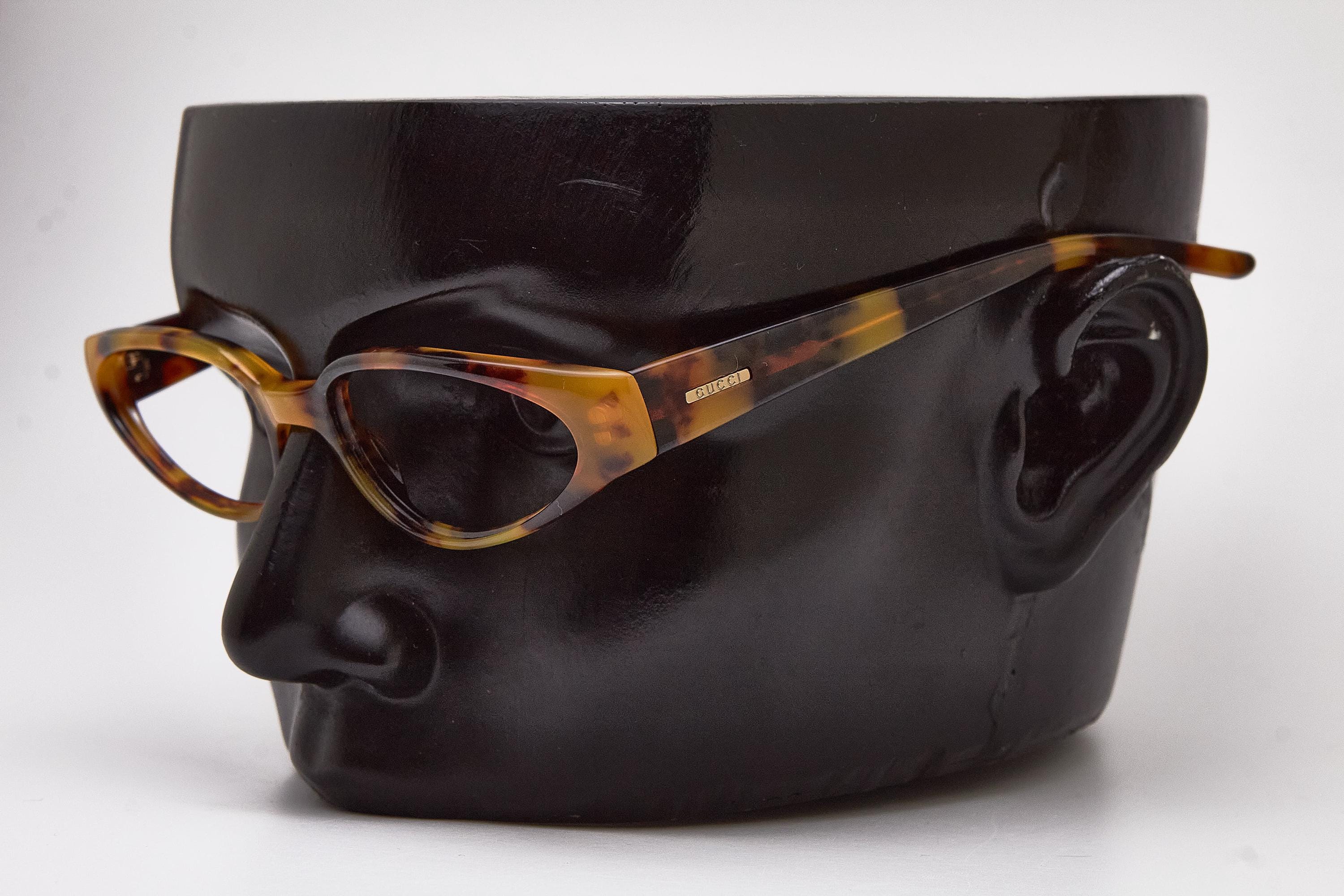 小物 00s archive GUCCI rimless eyewear y2k NEW VINTAGE GUCCI GG1676 PURPLE SEMI RIMLESS SUNGLASSES