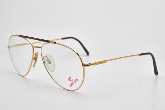 Vintage Men's 1980s Sunglasses CARRERA 5349 40 Fr… - image 3