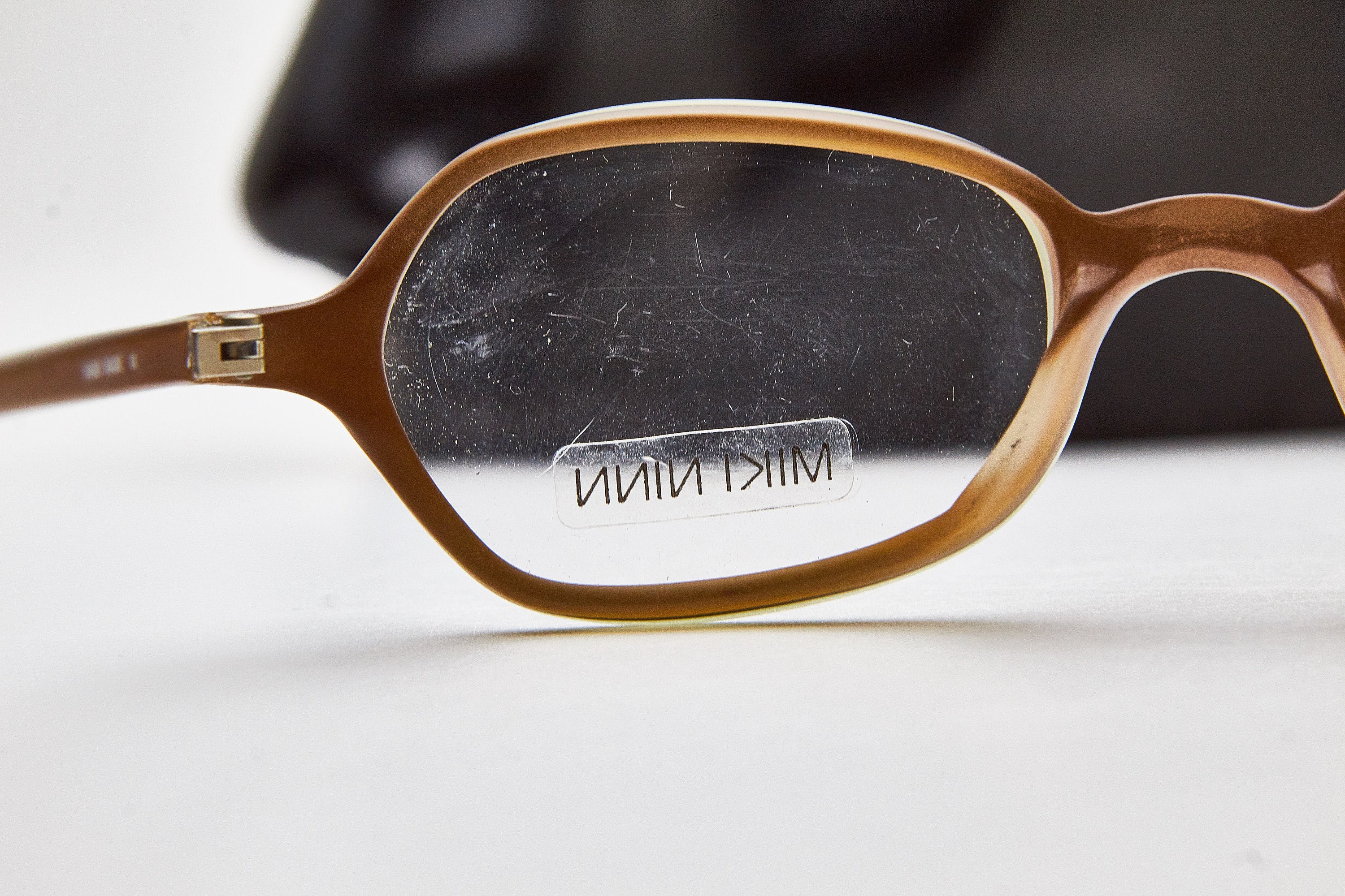 Vintage Mikli par Mikli Green Frame Sunglasses 7150 - Size S Alain Mikli Dalmations Par Mikli D302 Col 108 Vintage  main image 3